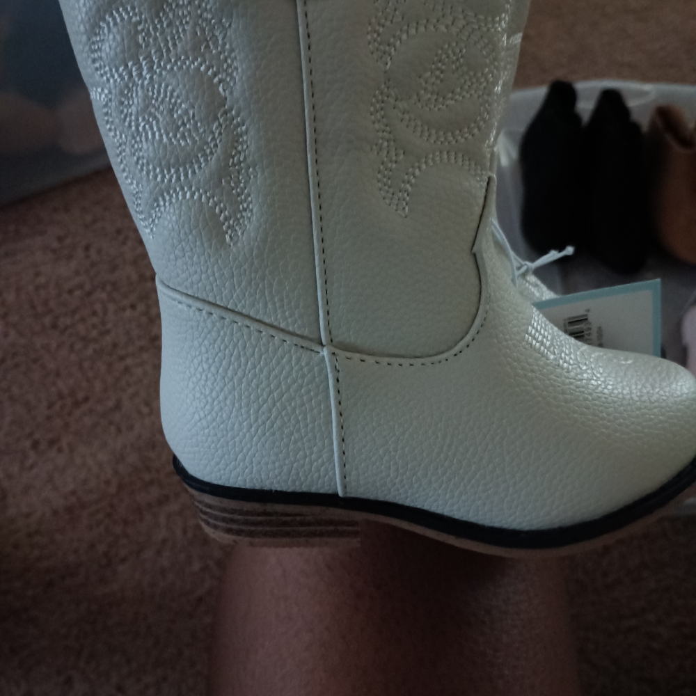 Cat & Jack White Kids Rain & Snow Boots